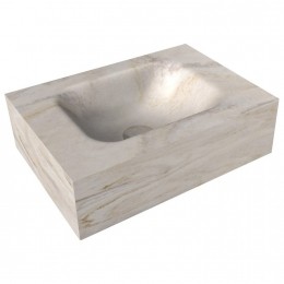 FonteinVrijhangendMondiazEDENSolidSurface40x12x23cmOstra