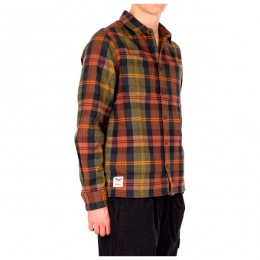 Iriedaily-ChillaxLumberShirt-OverhemdmaatMbruin