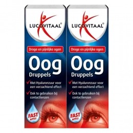 2xLucovitaalOogdruppelsDrogeenPijnlijkeOgen10ml