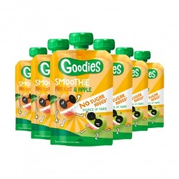 6xGoodiesKnijpfruitSmoothieAbrikoosAppel100gr