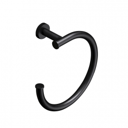 HanddoekringHotbathCobberMatZwart