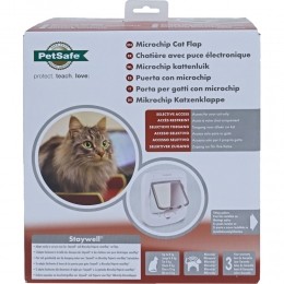 PetsafeKattendeurMicrochipWit