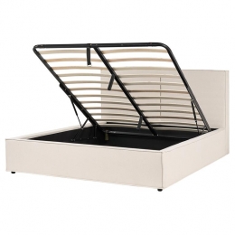 Beliani-MOISSAC-Bed-Beige-160x200cm-Polyester
