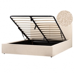 Beliani-MOISSAC-Tweepersoonsbed-Beige-180x200cm-Polyester