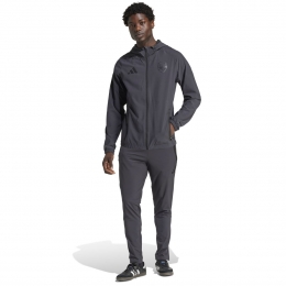 adidasArsenalVisTechTrainingspakFull-Zip2024-2025Donkergrijs