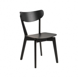 byfonQbasicCrowEetkamerstoel-Zwart