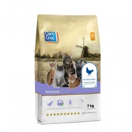 CaroCrocKattenvoerSterilisedVerseKip7kg