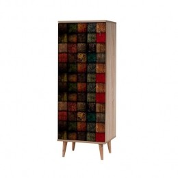 GigaMeubel-SchoenenkastRechthoek-Multikleur-50x38x135cm