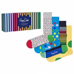 HappySocksColorfulClassicsCadeausetSokken4paarXCCS09-6700
