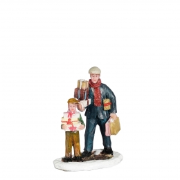 Fatherandsonwithpresentsl55xb35xh7cmLuville-Luville