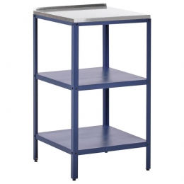 Beliani-VILAMA-Buitenkeukeneiland-Blauw-Staal