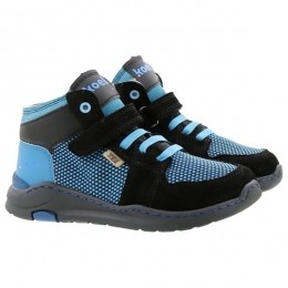 Koel-KidsSkyFeltTex-Barefootschoenenmaat25blauw