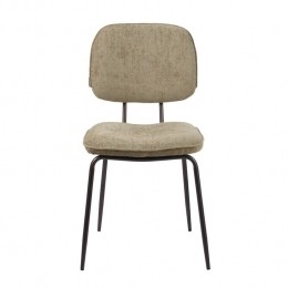 Bronx71VelveteetkamerstoelJavitaupe