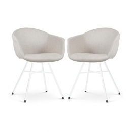 NolonNoa-OtisEetkamerstoelenSetvan2-Beige-WittePoten