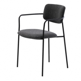 NordicHomeFloydeetkamerstoel-antraciet