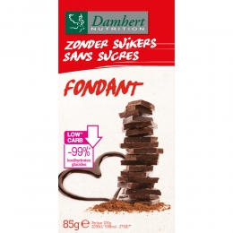 3xDamhertChocoladetabletFondantZonderSuikers85gr