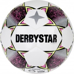 DerbystarClassicEnergyTTIIVoetbal4x3VlakkenMaat5WitRozeGeel