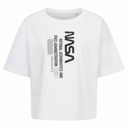 NASAPlanetDamesT-shirtAILTS044WHT