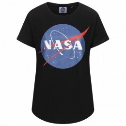 NASACircleLogoDamesT-shirtTMLTS007BLK