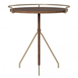 AudoCopenhagenUmanoffbijzettafel45walnootmessing