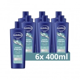 6xAndrelonShampooMarineFreshForMen400ml