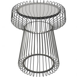 BijzettafelLisboa38cmzwartKareDesign