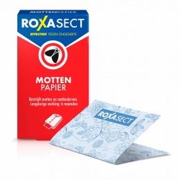 3xRoxasectMottenpapier2stuks