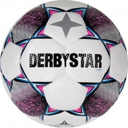 DerbystarClassicEnergyLightIIVoetbal8x1VlakkenMaat5WitRozeBlauw