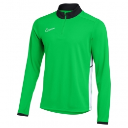 NikeAcademy25Trainingstrui14-ZipKidsGroenZwartWit