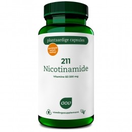 GratisVerzendingAOV211Nicotinamide500mg60vegacapsules