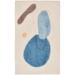 GinoFalconeAriellaBadmat70x120cm-Blauw