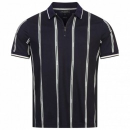 TEDBAKERSisonsZipHerenPoloshirt271171-MARINE
