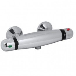 DouchekraanThermostatischPliegerVeranoHOH15cmChroom