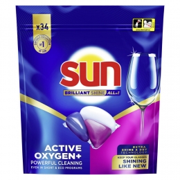 GratisVerzendingSunBrilliantShineAll-in1Vaatwascapsules34stuks