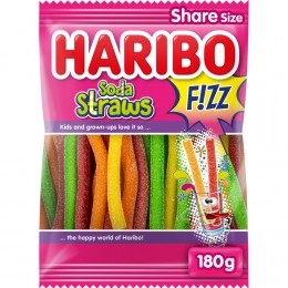 18xHariboSodaStrawsFZZ185gr