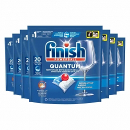 7xFinishQuantumVaatwastablettenRegular20stuks