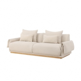 NestlivingRikkiGestoffeerde3-ZitsbankBeige-237cm