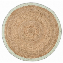 VelaarJaipurJuteKlassiekVloerkleed150cmRond