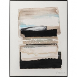 SchilderijLontano90x120cmbeigeKareDesign