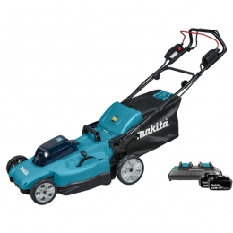 MakitaDLM539PT22X18VLi-IonAccuGrasmaaierSet2x50Ah-53cm-70L-1000M