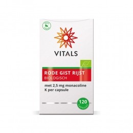 GratisVerzendingVitalsRodeGistRijstBio120capsules