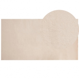 Beliani-MIRPUR-Shaggyvloerkleed-Beige-80x150cm-Polyester