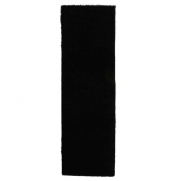 TapesoHoogpoligelopershaggyTrendeffen-zwart-80x250cm