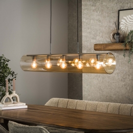 LifestyleFurnHanglampWessleyAmberglasenArticblack5-lamps-Articzwart