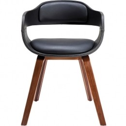 KareDesignCostaStoelArmleuningen-KunstleerZwart