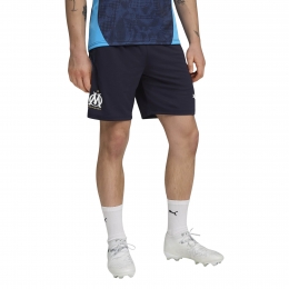 PUMAOlympiqueMarseilleTrainingsbroekje2025-2026DonkerblauwWit
