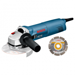 BoschGWS1400HaakseSlijperInclDiamantzaagbladInKoffer-1400W-125mm