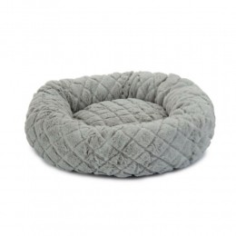 BeezteesLevisa-Kattenmand-Pluche-Grijs43x43x13cm