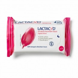 LactacydTissuesGevoeligeHuid15stuks