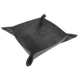 QUVIOOpbergbakjeopvouwbaarviltgrijs